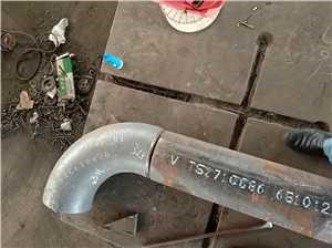 主蒸汽管道,法蘭盲板